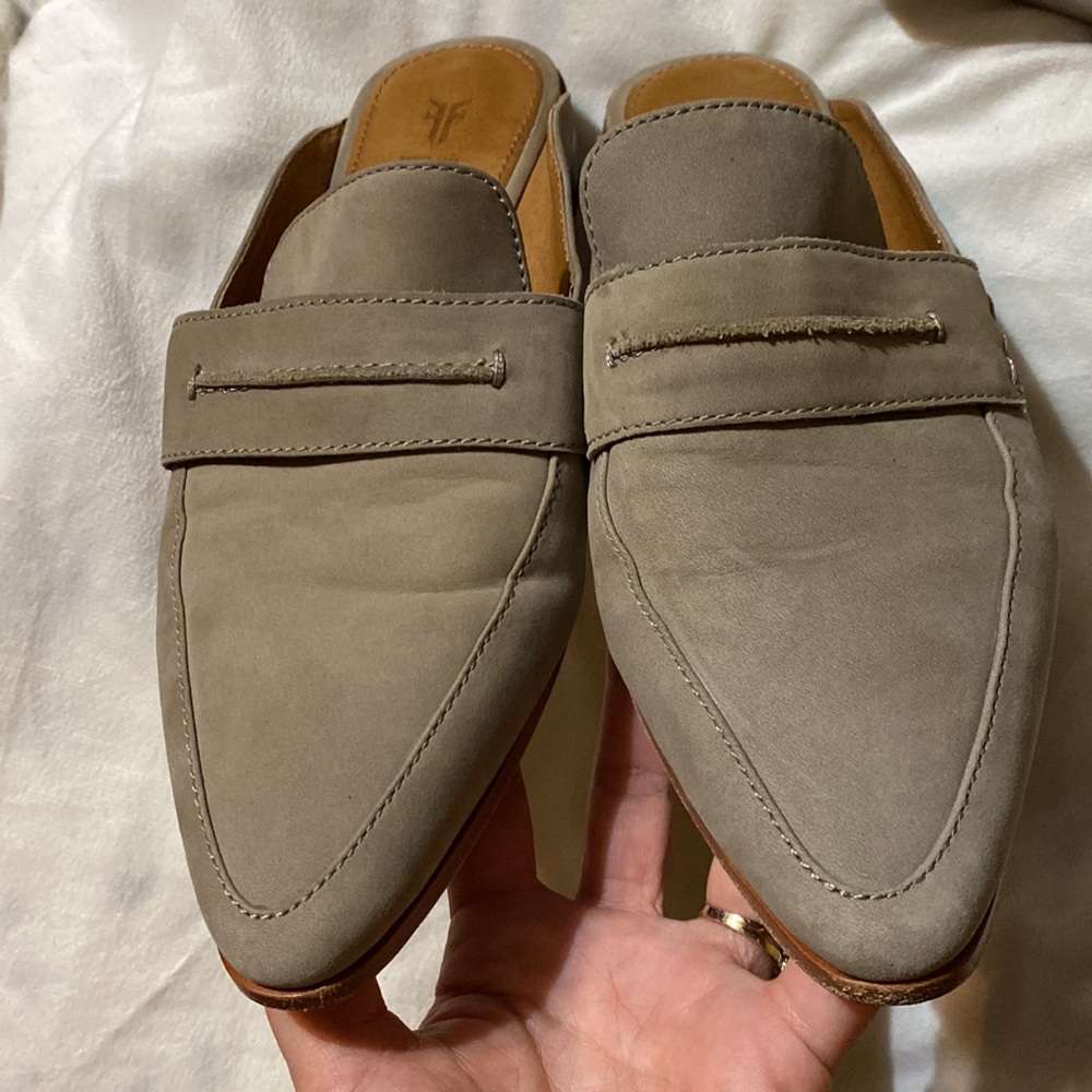 Frye Ellie Mules size 7M